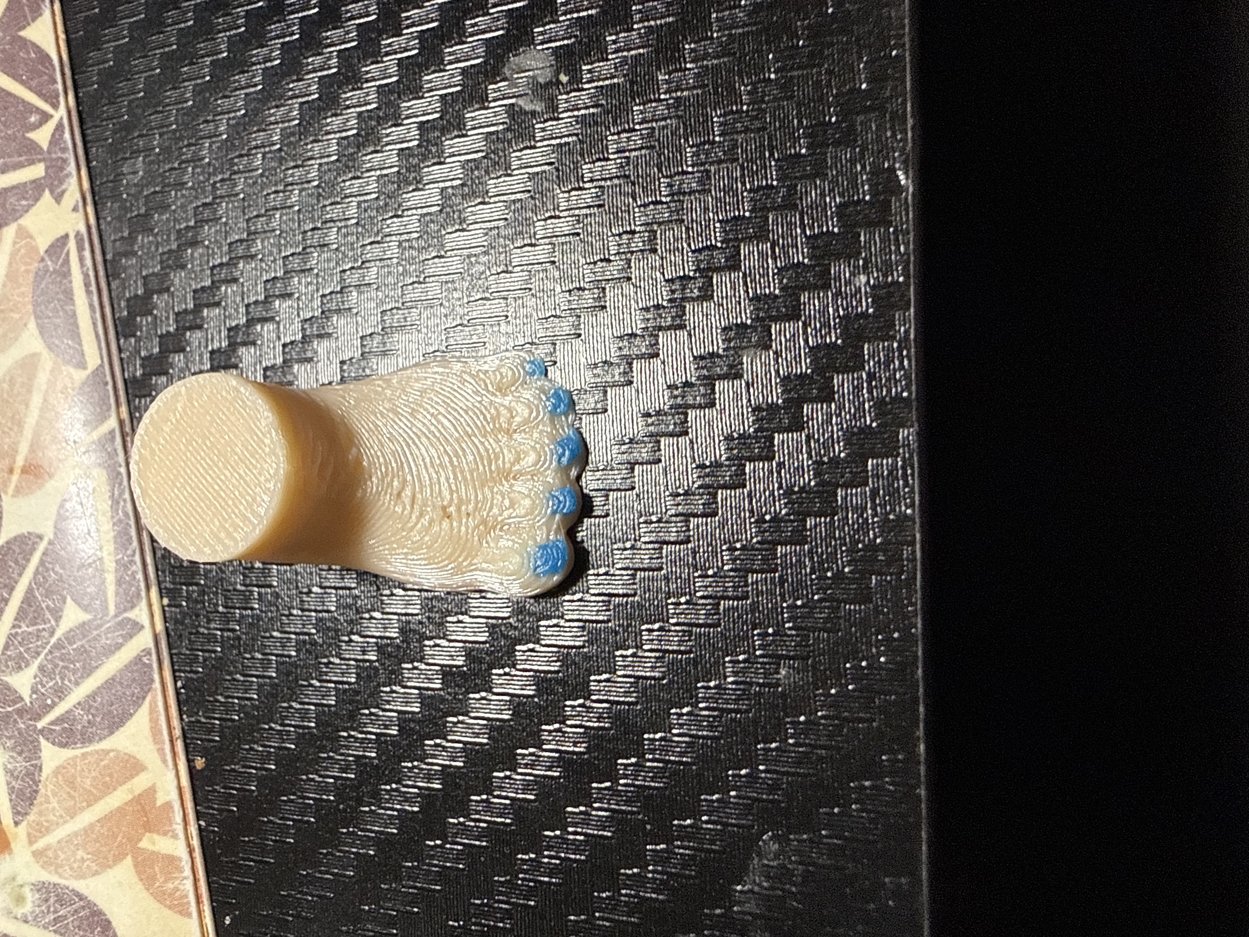 The foot tire valve stem caps
