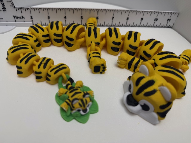 Articulated Tiger & Mini Tiger